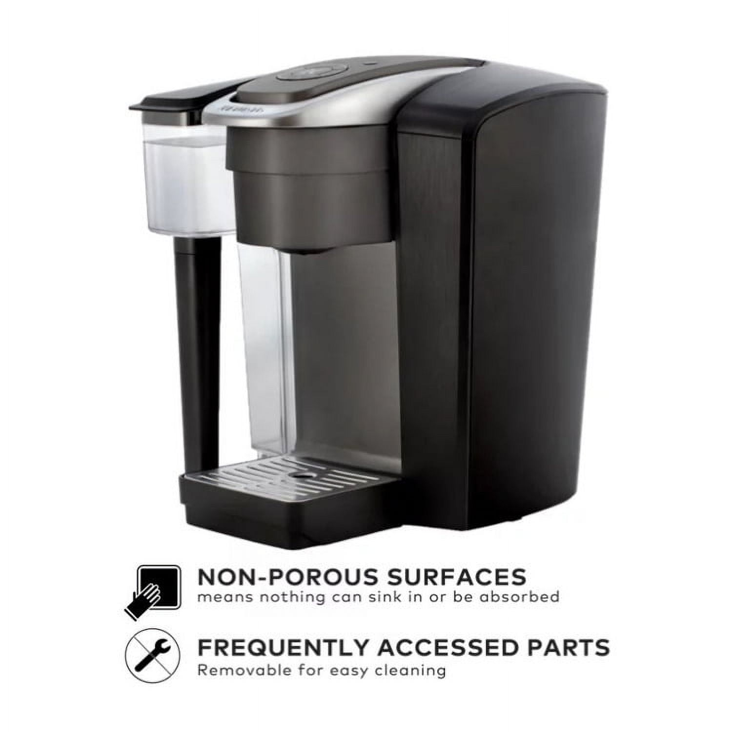 Keurig K-1550 Small Business Coffee Maker with Quiet Brew Technology, Strong Button, and 96 oz. Water Reservoir (Black)