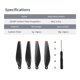 thumbnail image 2 of Kits de Cuchillas JShteea Accesorios de Hélice para Dji Mini 3 Pro, 2 of 9