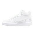 thumbnail image 4 of Big Kid's Nike Court Borough Mid White/White-White (839977 100) - 5.5, 4 of 6
