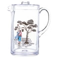 thumbnail image 4 of Sheila Bridges Harlem Toile Basketball Pitcher with Lid, 4 of 8