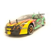 1/10th Scale RCC94102GREEN 4WD Nitro Powered On-Road Racing Car