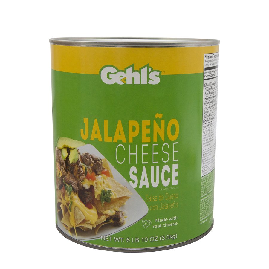 Gehl's Premium Jalapeno Cheese Sauce 106oz (PACK OF 6)