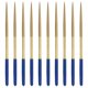 thumbnail image 2 of Juego de Limas de Aguja de Diamante de 3 mm X 140 mm, Limas Redondas Herramientas Recubiertas de Titanio para Metal Madera Piedra Vidrio, 30 Piezas, 2 of 7