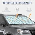thumbnail image 4 of Balery 2 Piece Sea Turtle Car Windshield Sun Shade|Foldable Front Windshield Shade for Car Front Window for Most Sedans SUV Truck-Small, 4 of 7