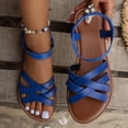 thumbnail image 2 of Women's Lightweight Summer Sandals Comfortable Walking Shoes for Beach Casual Outdoor, 2 of 6