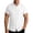 #136-White, variant on Men's Regular Straight Short Sleeve Flax Shirt Solid Color Casual Spring Summer Shirt Gift