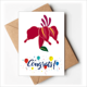 thumbnail image 1 of La cultura japonesa hermosa pintura Sobre de la Carta de felicitación de la tarjeta de matrimonio, 1 of 4