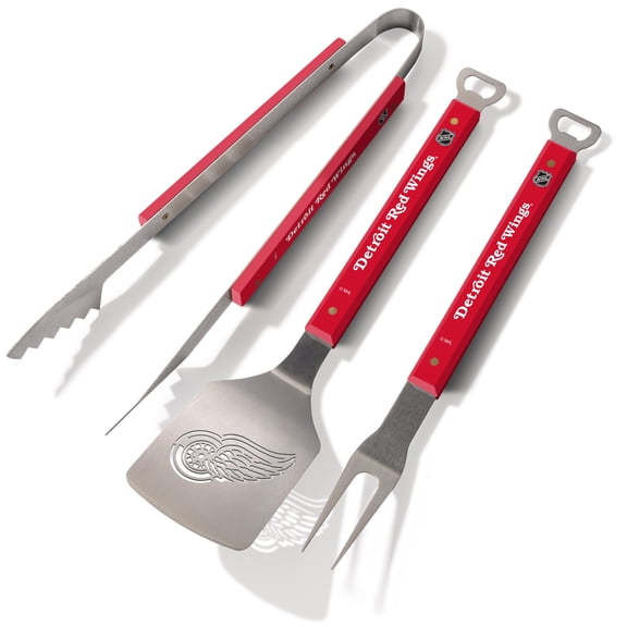 Detroit Red Wings Spirit Series 3-Piece BBQ Set