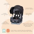 thumbnail image 5 of Baby Trend 4-in-1 Infant and Toddler Car Seat, Cover Me, Black, Convertible, 5 of 14
