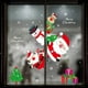 thumbnail image 1 of Pegatinas de Feliz Navidad para ventana, calcomanías adhesivas de pared de Papá Noel para el hogar, decoración de fiesta de Navidad, Año Nuevo, 2024, 1 of 4