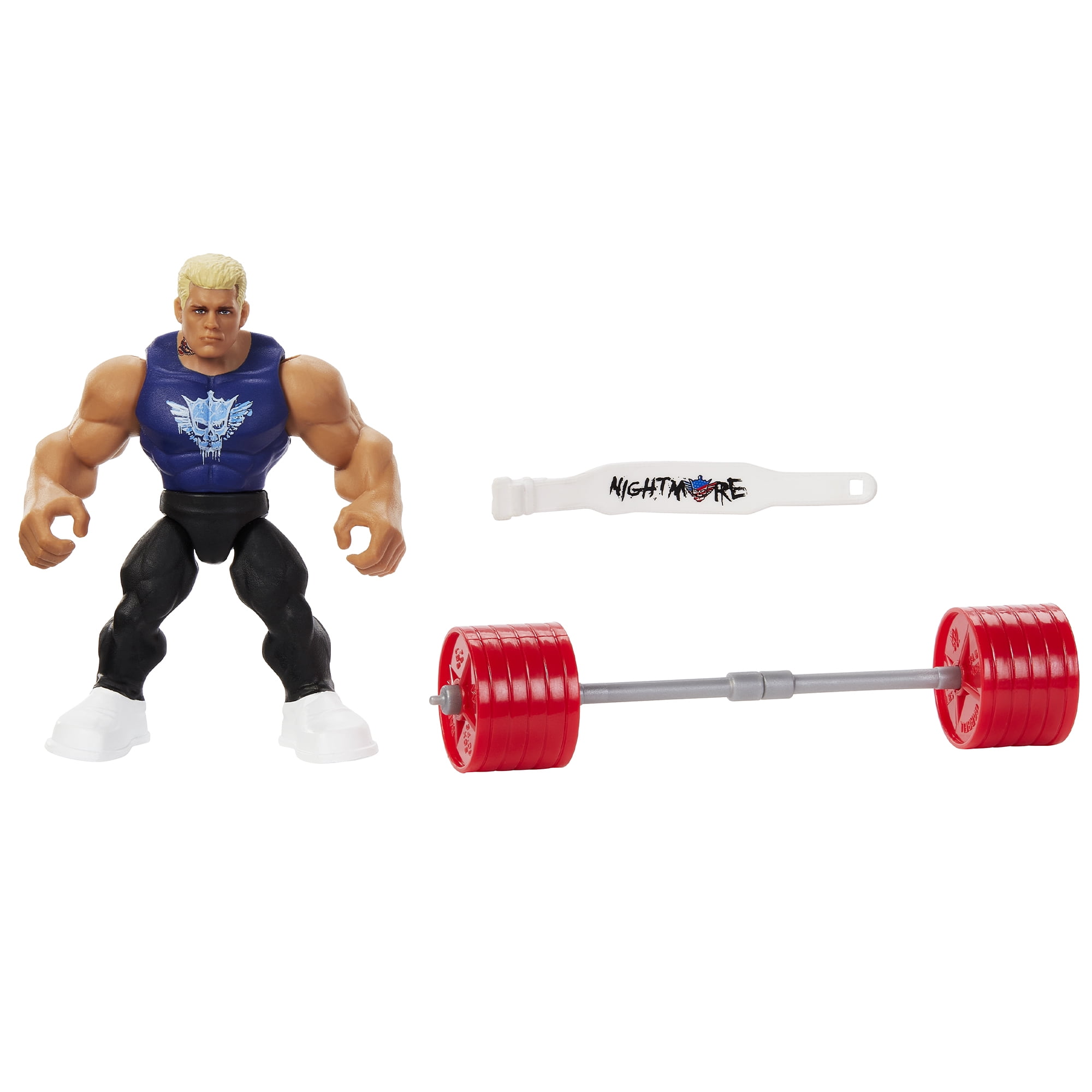 Cody Rhodes (Blue Shirt) - WWE Knuckle Crunchers 5 Mattel WWE Toy Wrestling Action Figure