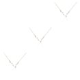 thumbnail image 4 of Minnieouse Ins Constellations Theme Amistad Collar Rhinestone Cómodo Delicado con Display Card Colgante para Lover Festival Gifts Piscis Silver Type1 NO1 Minnieouse CBP222152, 4 of 6