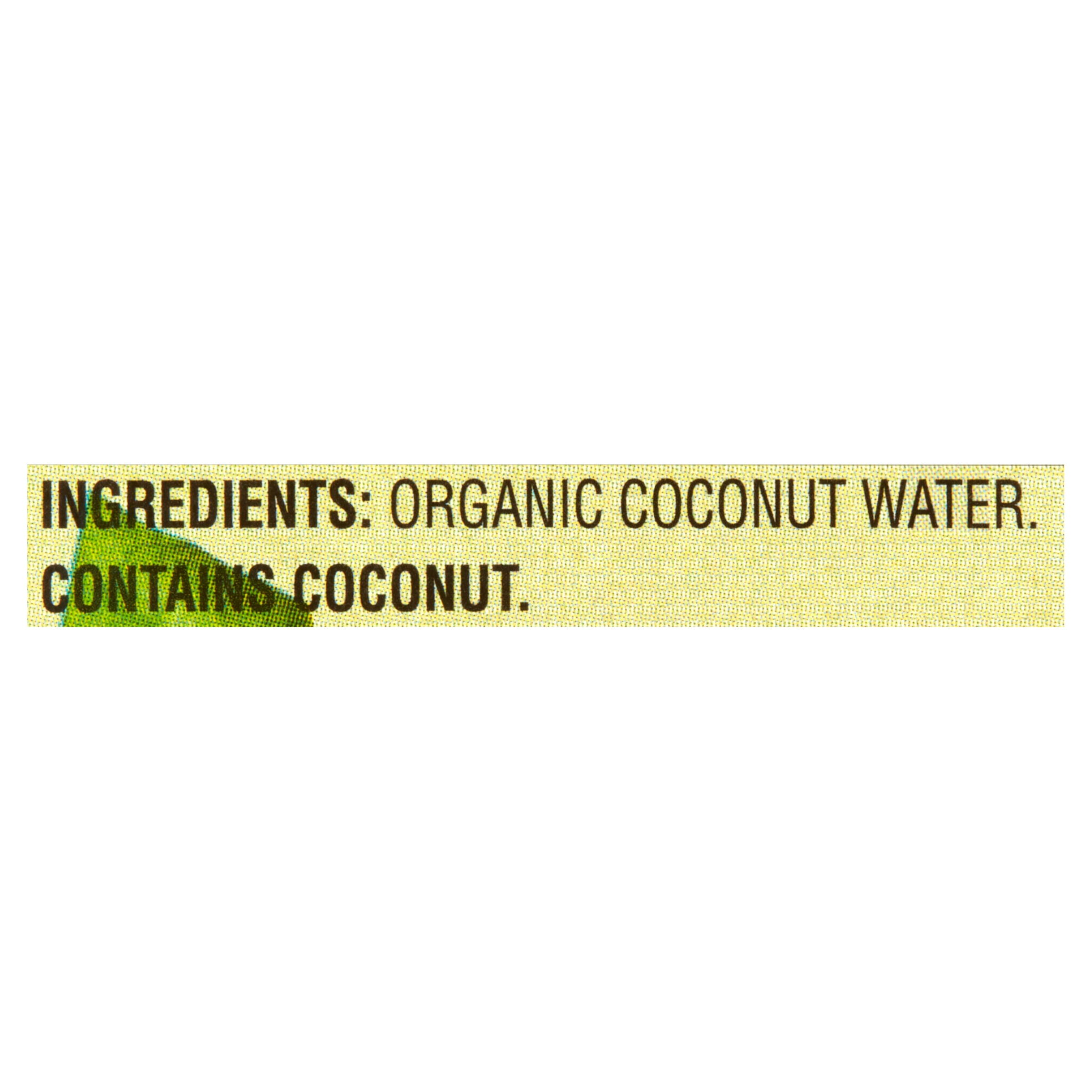 Great Value Organic Coconut Water, 11 fl oz, 4 Count