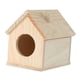 thumbnail image 4 of Casa de madera para hámster, accesorios para escondite, nido artesanal, hábitat para animales pequeños Estilo B, 4 of 9