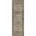 thumbnail image 5 of Nuloom Hillstone Collection Traditional Vintage Medallion Area Rug, 2' 8" x 8', Runner, Aether Brown, 5 of 7