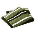 thumbnail image 4 of Mainstays 6-Piece Cotton Striped Towel Set, Green, 4 of 6