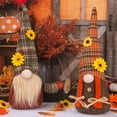 thumbnail image 5 of GFHFHITJ Fall Gnome Gnome Sunflower Swedish Dwarf Thanksgiving Day Gift Fall Doll Home Window Christmas Decoration, 5 of 5