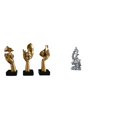 thumbnail image 1 of Estatuas de pensadores,Estatuas de pensadores,esculturas de arte abstracto para mesa,Estatua de Guan Yin,Estatua de Guan Yin para decoración del hogar,obra de arte artesanal,Figura de, 1 of 8