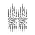 thumbnail image 1 of Waterproof Thai Style Queen Memorial Temporary Tattoo Sticker | Large Arm Body Art Decal for Events, Festivals & Cosplay, Easy Application & Removal, 1 of 8