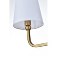 thumbnail image 5 of Living District Senna 26" Wall Sconce In Satin Gold, 5 of 7