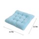 thumbnail image 3 of Fundas de almohada para cojines de asiento para uso doméstico, cojines de suelo de pana con mechones para tatami de salón, cojín de felpa de 40 cm., 3 of 6