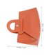 thumbnail image 4 of Ofertas Únicas 1 Pc Bolsa de Gafas de Mano Almacenamiento Portátil Naranja Rojo, 4 of 5