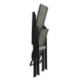 thumbnail image 2 of High-back chair - Black Steel Frame - Graphite Fabric, 2 of 2