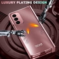 thumbnail image 3 of Compatible Rose Gold Samsung Galaxy Z Fold 2 Case with Hinge Protection,Luxury Shockproof Plating Protective Phone Case for Samsung Z Fold 2 Case,Galaxy Z Fold 2 Phone Case with Screen Protector, 3 of 14