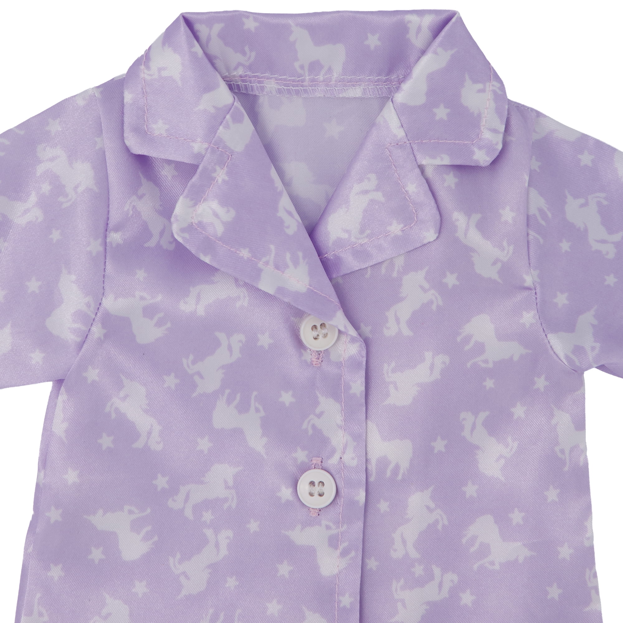 My Life As Unicorn Pajama Fashion Set for 18-Inch Dolls, 3 Pieces