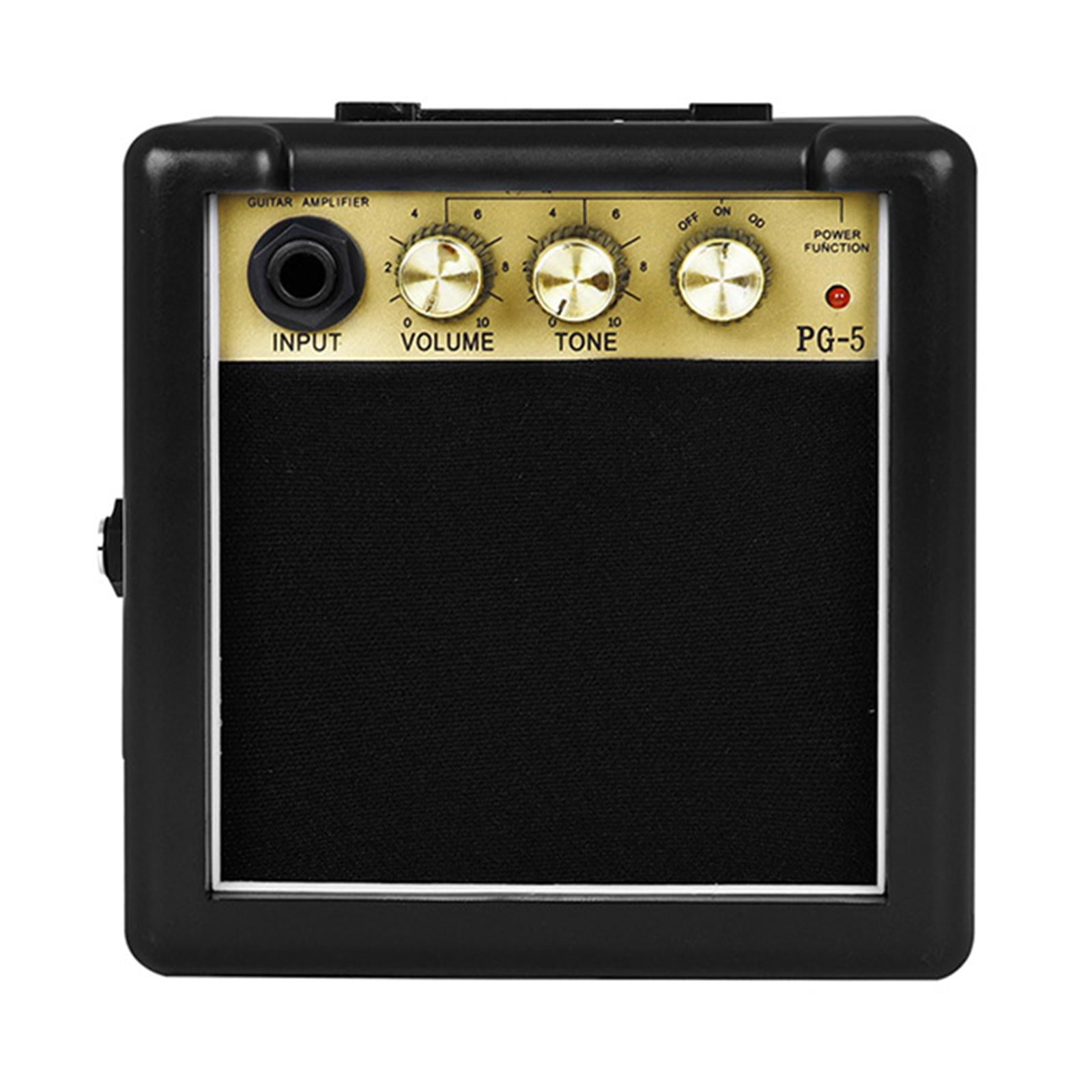 QccHieUs Guitar Amplifier Bass Amplifier Instrument Accessory Practices Versatile 5W Mini