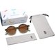 thumbnail image 4 of Bonitas gafas de sol polarizadas redondas para niños, niñas y niños, con protección UV400, para vacaciones en la playa., 4 of 4