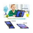 thumbnail image 4 of For Samsung Galaxy Tab S9 Ultra / S8 Ultra 14.6 inch Case with S Pen Holder Rugged Shockproof Protective Cover with Rotating Stand and & Shoulder Strap, Stylus Pen, 4 of 6