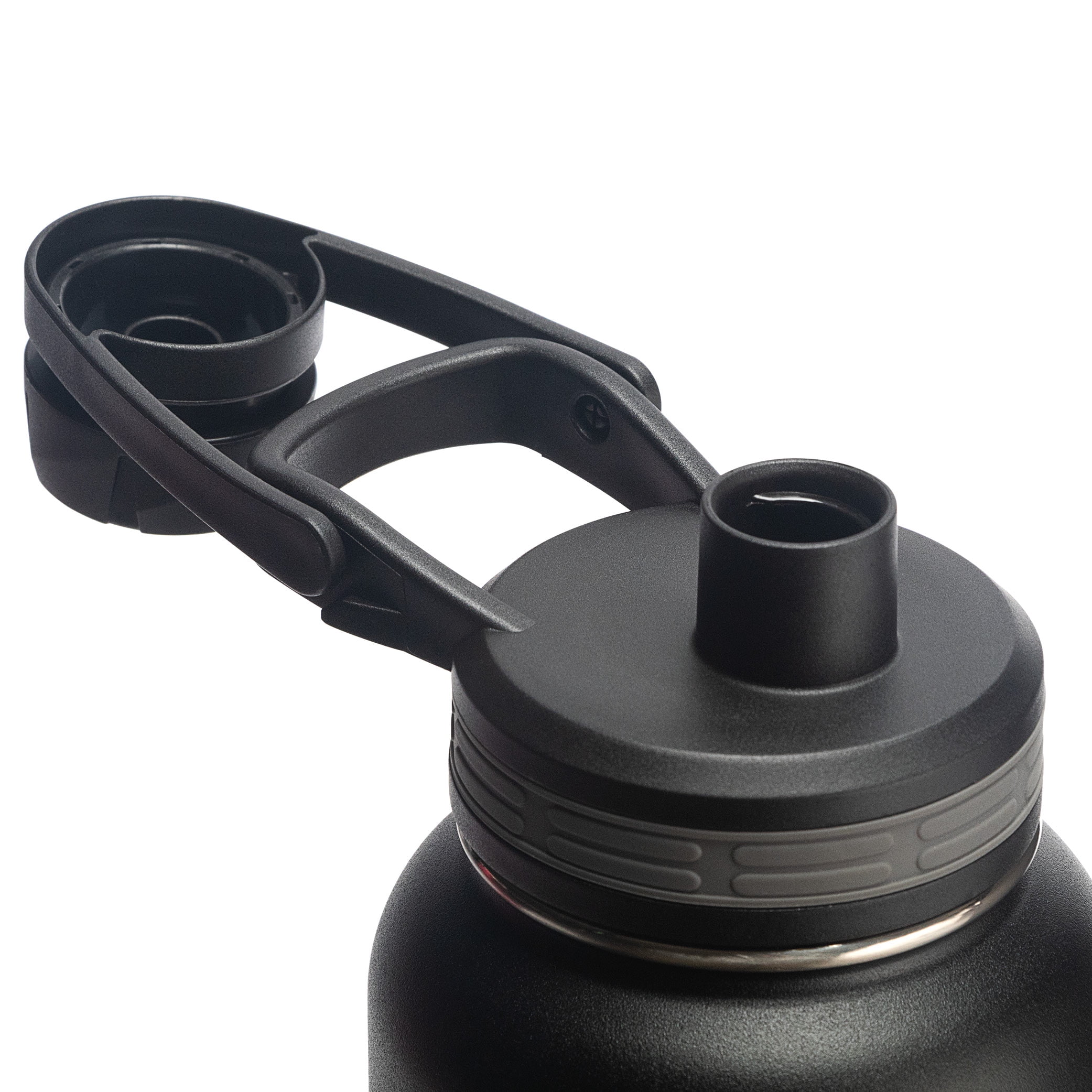 Thermoflask Combo Chug and Straw Lid, 40oz Black