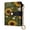 Sunflower Daises Pattern, variant on Small Wallet For Women Bifold Leather Pocket Coin Credit Card Holder With RFID Blocking Abstract Colorful Flowers