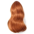 thumbnail image 3 of Onedor 15" Synthetic Fiber Curly Ponytail Hair Extension hairpiece with Clip-in Jaw Clips, Dual-Use Hair Extensions (130A-Fox Red), 3 of 9