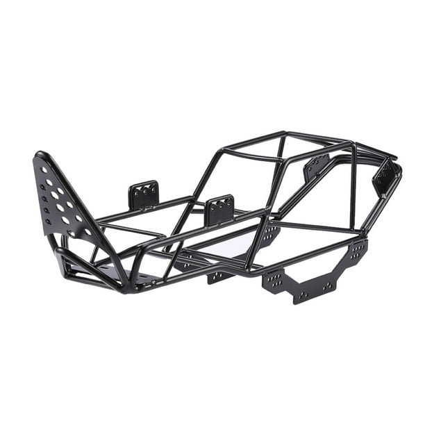 Chasis Carrocería Con Marco Jaula Antivuelco Acero para Axial SCX10 1/10 RC Car Crawler