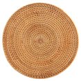 thumbnail image 1 of Manteles individuales de ratán tejidos a mano, manteles redondos de mimbre, manteles individuales de tejido natural para la mesa del comedor, tapetes térmicos, 1 of 5