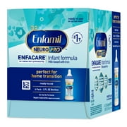 Enfamil NeuroPro Enfacare Non-GMO Liquid Baby Formula, 2 oz Bottle (6 ct)