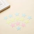 1) "Glowing 3D Star Wall Stickers, 100 Pieces for Kids' Room Decor, Luminous Night Sky Effect