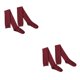 thumbnail image 2 of Calcetines hasta la rodilla Minnieouse 80cm para mujer transpirables invierno Vino rojo 2piezas, 2 of 6
