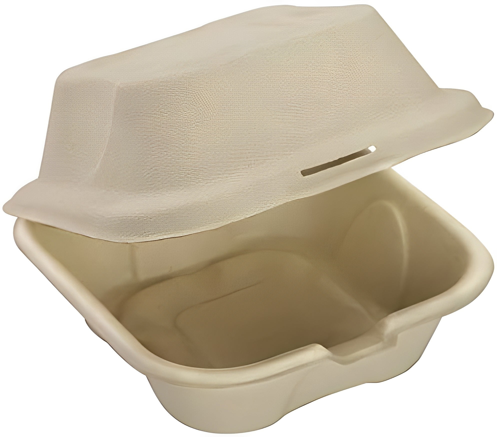 Avant Grub Biodegradable 6x6 Take Out Food Containers with Clamshell