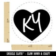 thumbnail image 2 of KY Kentucky State in Heart Self-Inking Rubber Stamp Ink Stamper - UV Ink - Mini 1/2 Inch, 2 of 7