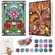 thumbnail image 2 of Kit de manualidades Josongslax, paquete de 4 cuadernos para pintar con diamantes en 5D, 2 of 6