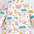thumbnail image 4 of CAUYDY Infant Boy Romper Preemie Long Sleeve Sleepers for Girl Newborn Comfy Pajamas Fall Winter Baby Clothes 0-3M 6-9M 12-18M Sizes 0-3 Months,Light Yellow, 4 of 4
