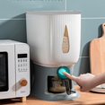 thumbnail image 4 of 10Kg Automatic Rice Dispenser with Rinsing Cup Rice Dispenser Rice Storage Rice Bucket Household Rice Box-B, 4 of 4