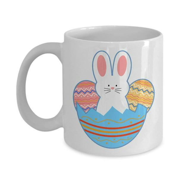 Easter Egg Bunny Gifts Mugs Set Coffee & Tea Gift Mug - Walmart.com ...