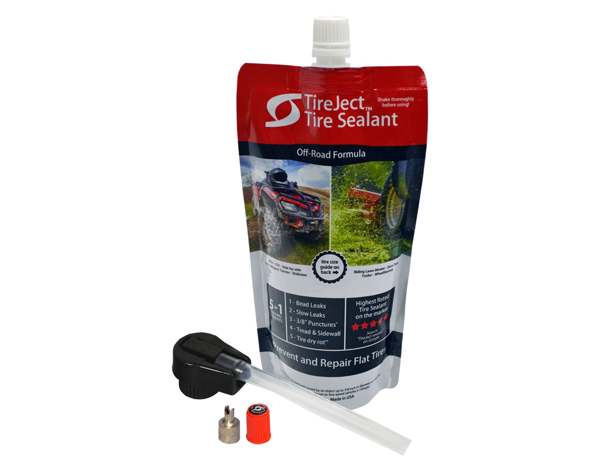 TireJect OffRoad Tire Sealant 10 oz Kit