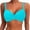 Y03-Blue, variant on Women Underwire Bikini Top - Push Up Bathing Suit Top Padded Bra Swimsuit Top Beach Vacation 2026