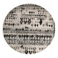 thumbnail image 3 of Unique Loom Leipzig Collection Area Rug - Dresden (7' 1" Round Gray/Ivory), 3 of 7