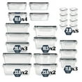 thumbnail image 5 of Airtight Food Storage Container Set， Meal Prep Container, Tupperware Sets With Lids, Food Storage Containers, Marker & Labels, 5 of 9